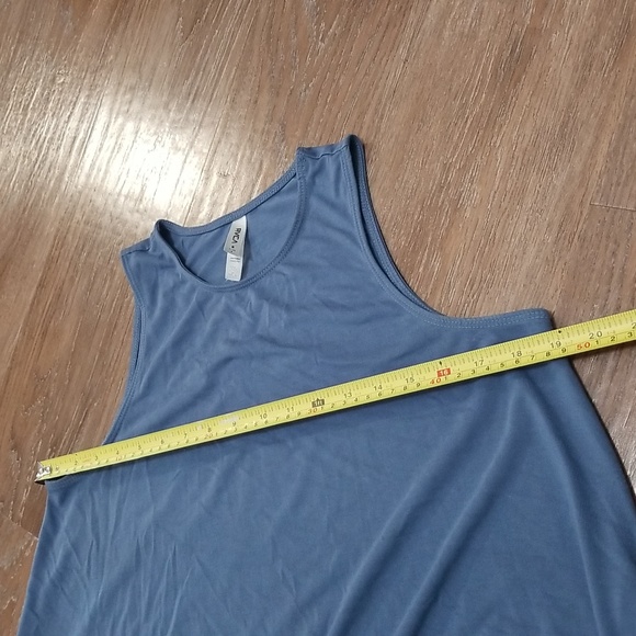 (S) RVCA Loose Fit Flowy Dress with Pockets Solid Color Vacation Beach Light - Picture 5 of 9